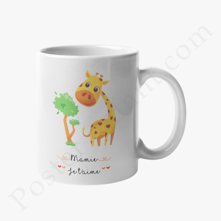 Mug : Mamie je t'aime !