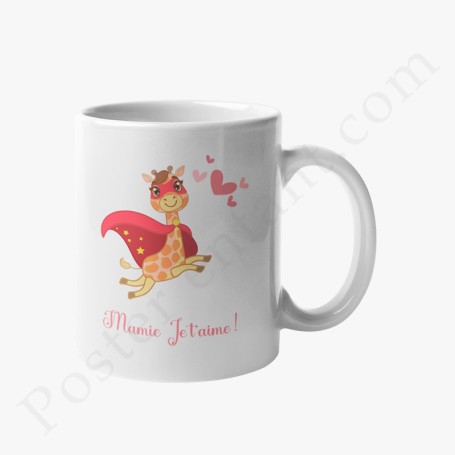 Mug : Mamie je t'aime !