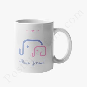 Mug : Mamie je t'aime ! Mug : Mamie je t'aime !