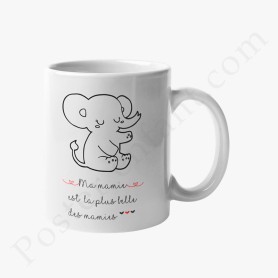 Mug : Ma mamie est la plus belle des mamies Mug : Ma mamie est la plus belle des mamies
