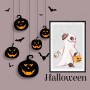 Affiche : Halloween petit fantôme