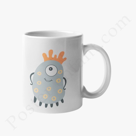 Mug : Petit monstre gris