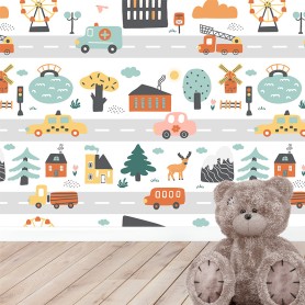 Papier peint : Route et véhicule Papier peint : Route et véhicule