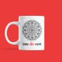 Mug : Bonne fête maman avec mandala