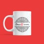 Mug : Bonne fête maman avec mandala