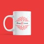 Mug : Bonne fête maman avec mandala