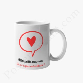 cMug : Ma petite maman... avec joli coeur cMug : Ma petite maman... avec joli coeur