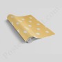 Papier peint : Petits pois - Jaune et blanc