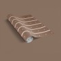 Papier peint : Petits pois - Beige et marron
