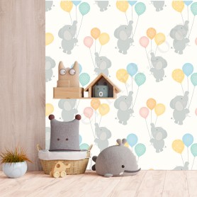 Papier peint : Petits éléphants Papier peint : Petits éléphants