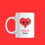 Mug : Bonne fête maman avec joli coeur