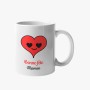 Mug : Bonne fête maman avec joli coeur