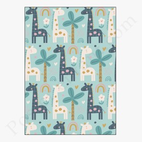Affiche : Petites girafes Affiche : Petites girafes