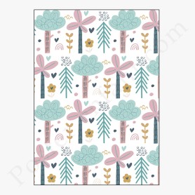 Affiche : Arbres et palmiers Affiche : Arbres et palmiers