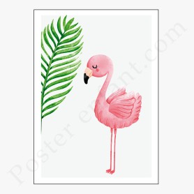 Affiche : Flamand rose Affiche : Flamand rose