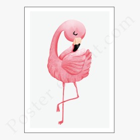 Affiche : Flamand rose Affiche : Flamand rose