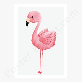 Affiche : Flamand rose Affiche : Flamand rose