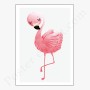 3 Affiches : Flamands roses