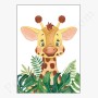 Affiche : Petite tête de girafe