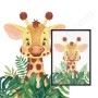 Affiche : Petite tête de girafe