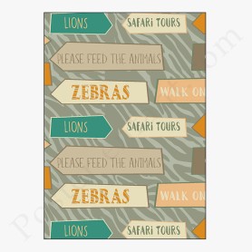 Affiche : Panneaux safari Affiche : Panneaux safari