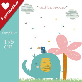 Papier peint à personnaliser: Eléphant Papier peint à personnaliser: Eléphant