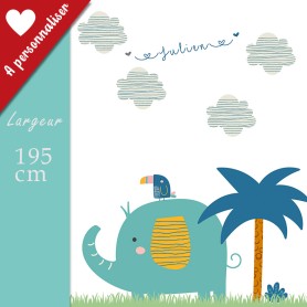 Papier peint à personnaliser: Eléphant Papier peint à personnaliser: Eléphant