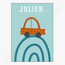 Affiche : Voiture à personnaliser