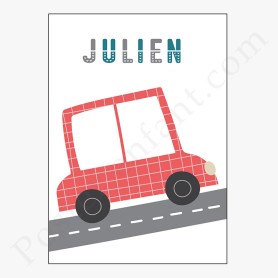 Affiche : Voiture à personnaliser