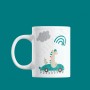 Mug : Dinosaure dans sa voiture