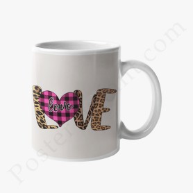 Mug : Love avec coeur Mug : Love avec coeur
