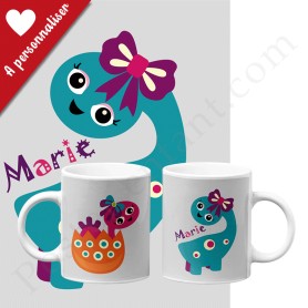 Mug : Dinosaures à personnaliser Mug : Dinosaures à personnaliser