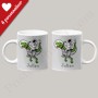 Mug : Dinosaure et astronaute amusants à personnaliser