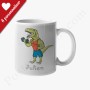Mug : Dinosaure amusant à personnaliser