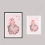 Affiche : Petit nain rose