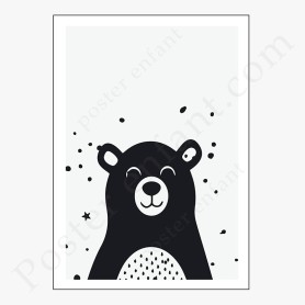 Affiche : Petite tête d'ours Poster  Petite tête d'ours