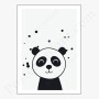 Poster enfant : Adorable petit panda