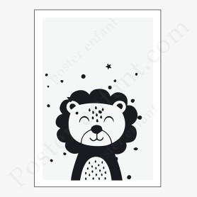 Affiche : Petit lion Affiche : Petit lion