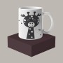 Mug : Animaux - Noir et blanc