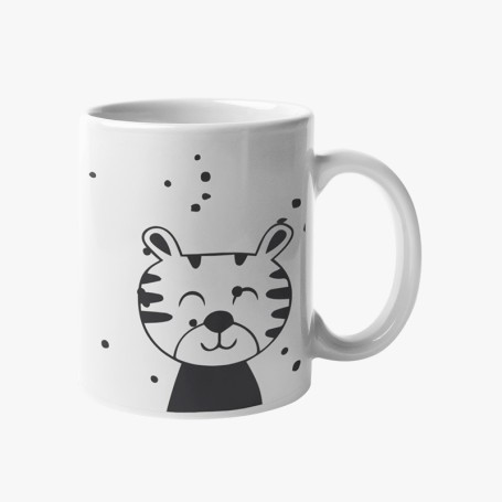 Mug : Animaux - Noir et blanc