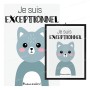 Affiche : Petit chat à personnaliser