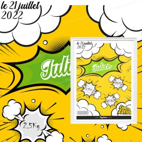 Affiche de naissance  : Bande dessinée à personnaliser Affiche de naissance  : Bande dessinée