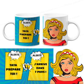 Mug bande dessinée à personnaliser Mug bande dessinée à personnaliser