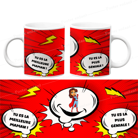 Mug Bd: Mug bande dessinée à personnaliser