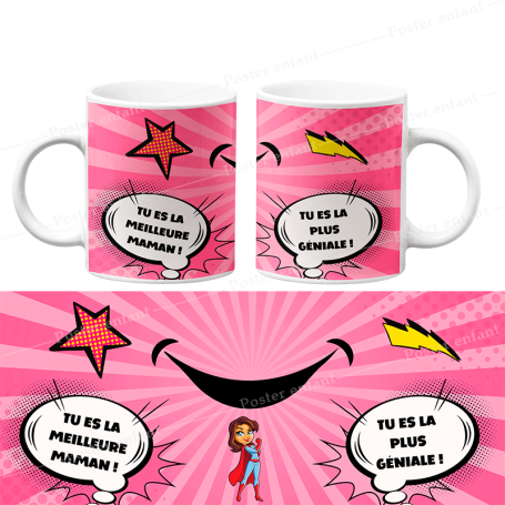 Mug Bd: Mug bande dessinée à personnaliser