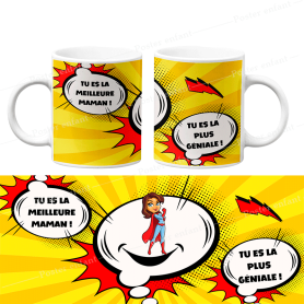 Mug Bd: Mug bande dessinée à personnaliser Mug Bd: Mug bande dessinée à personnaliser