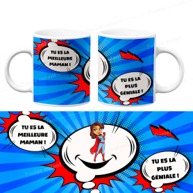 Mug Bd: Mug bande dessinée à personnaliser Mug Bd: Mug bande dessinée à personnaliser