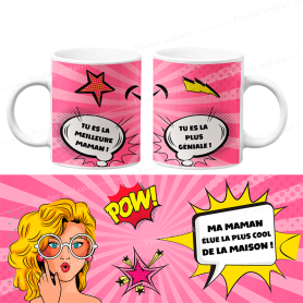 Mug Bd: Mug bande dessinée à personnaliser Mug Bd: Mug bande dessinée à personnaliser