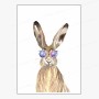 Affiche : Lapin à lunette