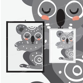Affiche : Koala Poster koala pour enfant